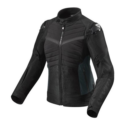 Giacca donna moto impermeabile sfoderabile Rev'it Arc H2o Ladies Nero black waterproof woman lady girl jacket