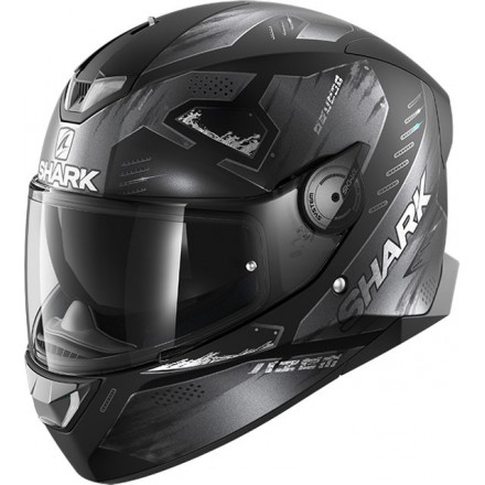 Casco integrale moto Shark Skwal 2 Venger Nero opaco Antracite black mat helmet casque