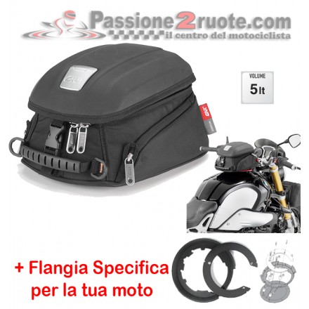 Borsa Serbatoio Moto Guzzi V85 TT Givi MT505 flangia BF46 tank bag