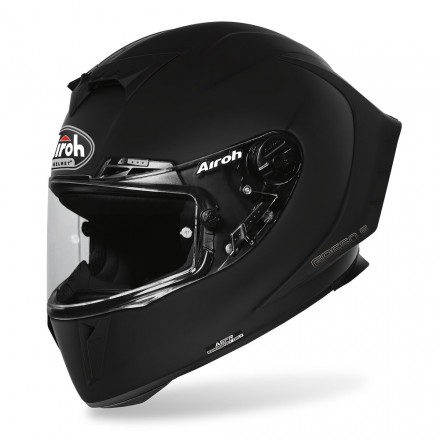 Casco integrale moto Airoh Gp 550 S nero opaco black matt helmet casque