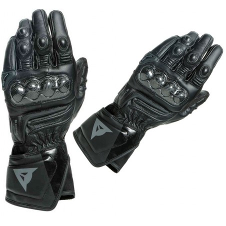 Guanti Dainese Carbon 3 Long black gloves moto