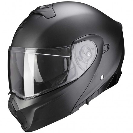 Casco Scorpion Exo-930 nero opaco black matt flip up helmet casque
