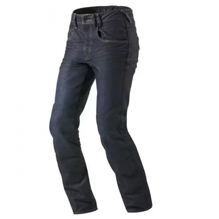 Jeans pantalone moto Rev'it Lombard dark blu scuro trouser pant