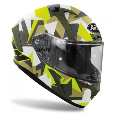 Casco integrale moto Airoh Valor Army helmet casque