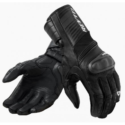 Guanti pelle sportivi Revit RSR 4 nero black leather gloves