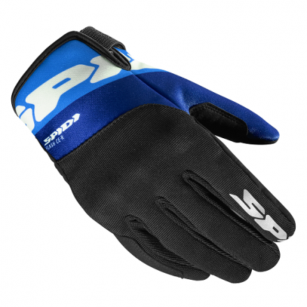 Guanti Spidi Flash-KP nero blu black gloves