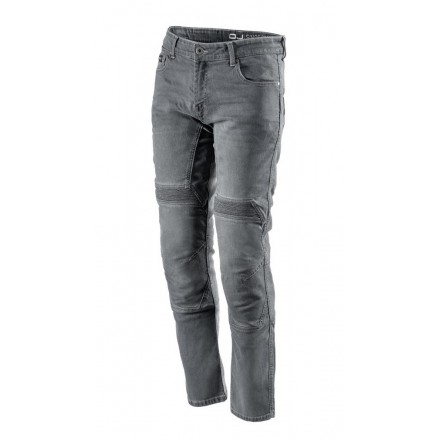 Jeans pantalone moto Oj Steel man nero black trouser pants