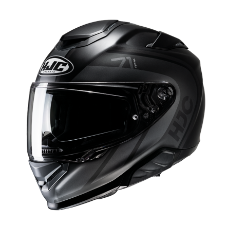 Casco integrale moto fibra Hjc Rpha 71 MAPOS Mc5SF NERO GRIGIO BLACK GREY helmet casque