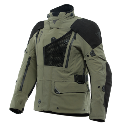 Giacca Dainese Hekla ABSOLUTESHELL PRO 20K verde militare Army green Black jacket