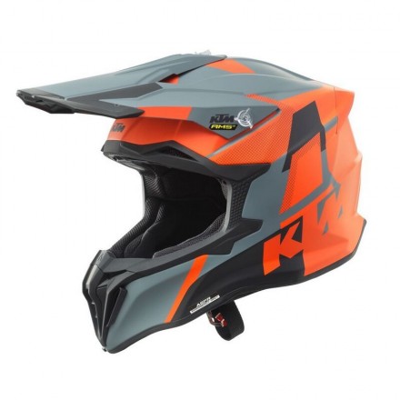 Casco moto cross KTM Strycker Orange MY23 mx off road helmet casque