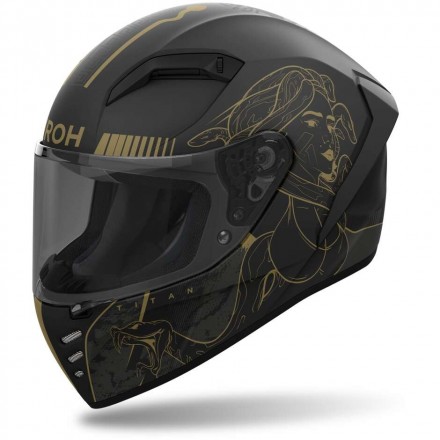 Casco integrale Airoh CONNOR Titan Matt helmet casque