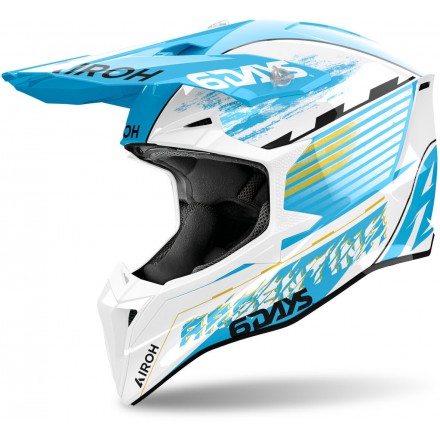 Casco cross Airoh Wraaap SixDays Argentina 2023 Replica helmet casque