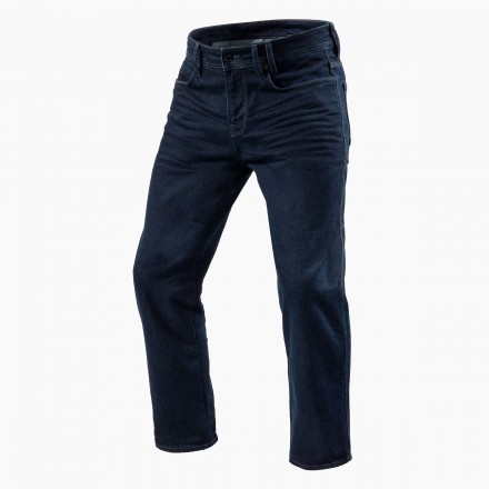 Jeans pantalone moto Rev'it Lombard 3 RF dark blu trouser pant