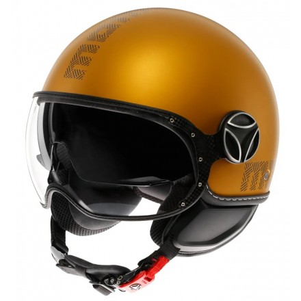 Casco Momo Design FGTR Evo E2206 HIP MATT OCRA GREY helmet casque
