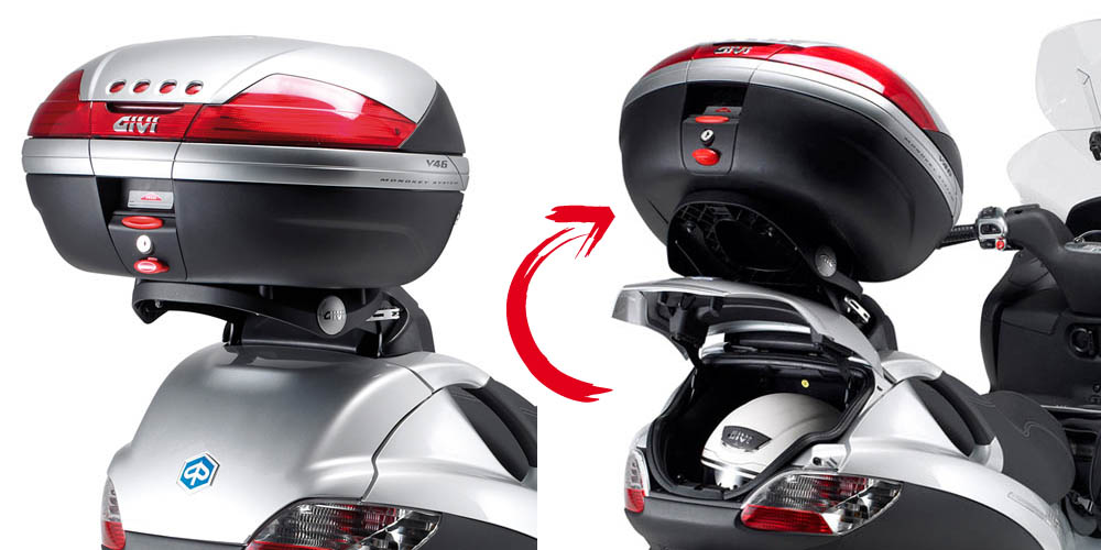 Attacco posteriore Givi SR134M Piaggio Mp3 125-250-300-400 06-11