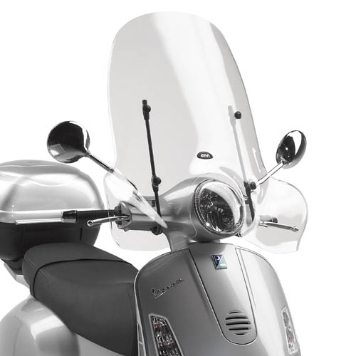 Parabrezza Givi 104A + A104A Piaggio Vespa GTS 125-300 Super 08-14
