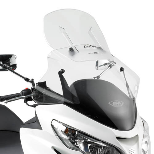 Parabrezza scorrevole specifico AIRFLOW trasparente Suzuki Burgman 400 K7-K8-K9-L0-L1-L2-L3 2006-2013 windshield screen
