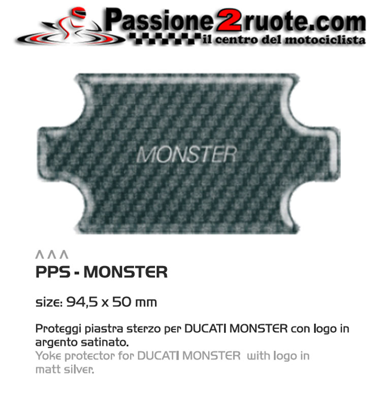 Proteggi Piastra Sterzo Print Ducati Monster