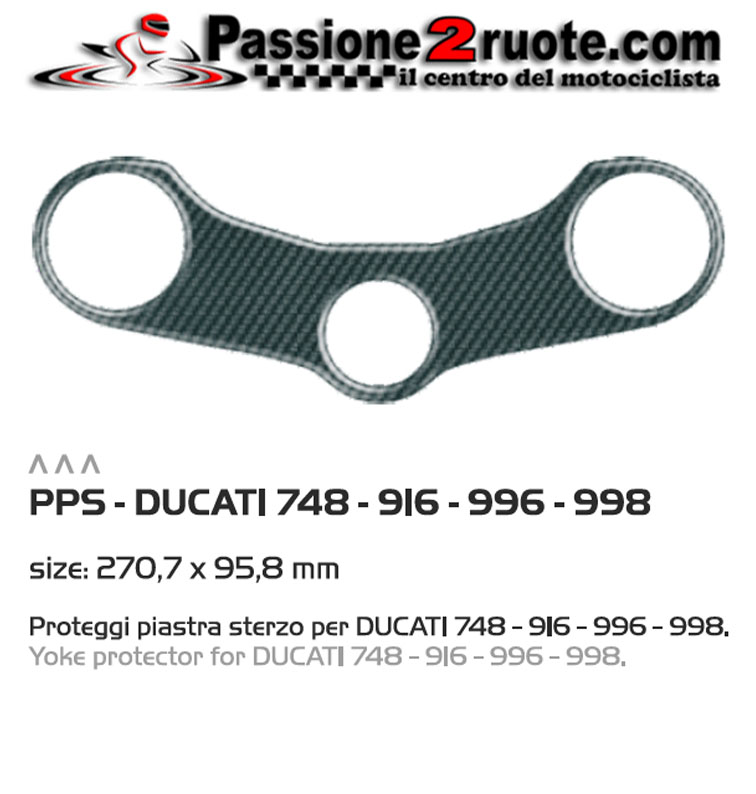 Proteggi Piastra Sterzo Print Ducati 748 916 996 998