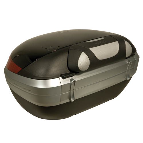 Schienalino GIVI E111 nero grigio rivestito in similpelle