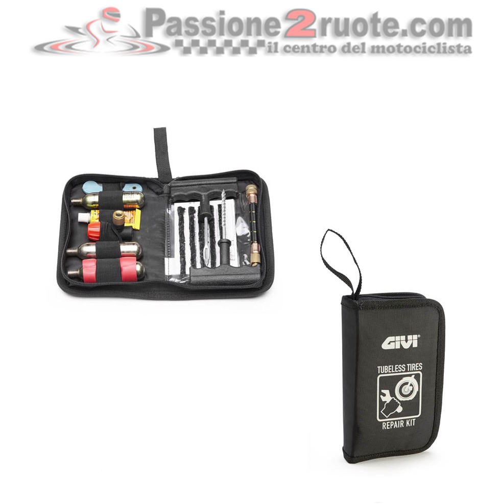 Kit riparazione gomme Tubeless Givi S450 tyre repair kit
