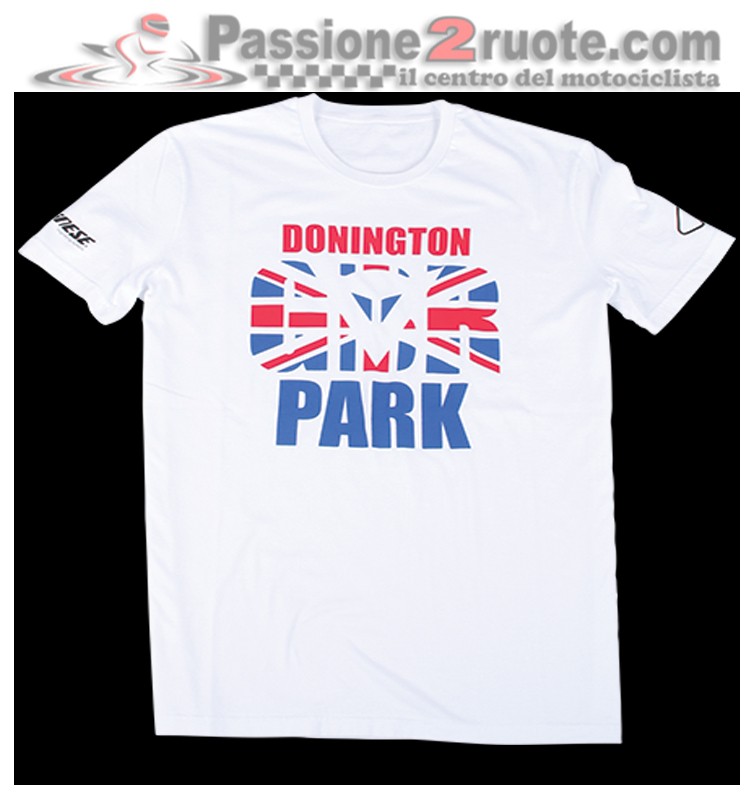 T-Shirt Dainese Donington D1 Bianco