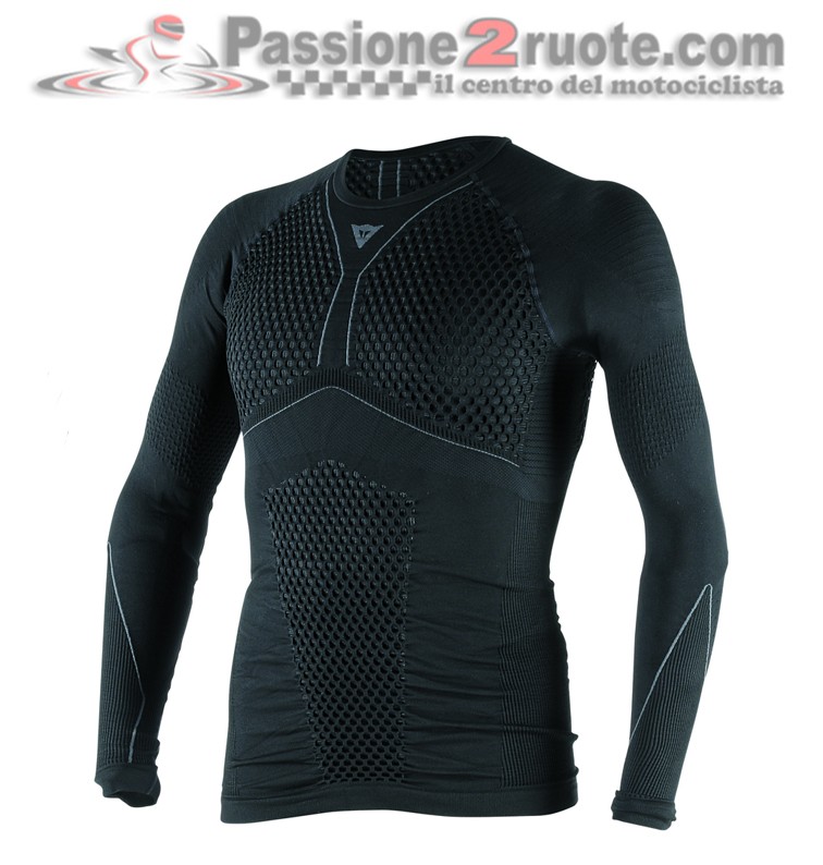 Maglia Termica Dainese maniche lunghe D-Core Thermo Tee LS Nero Antracite long sleeve