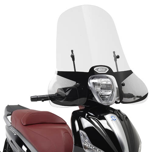 Parabrezza Givi 357A + A357A Piaggio Beverly 125ie - 300ie - 350 Sport Touring 12-14