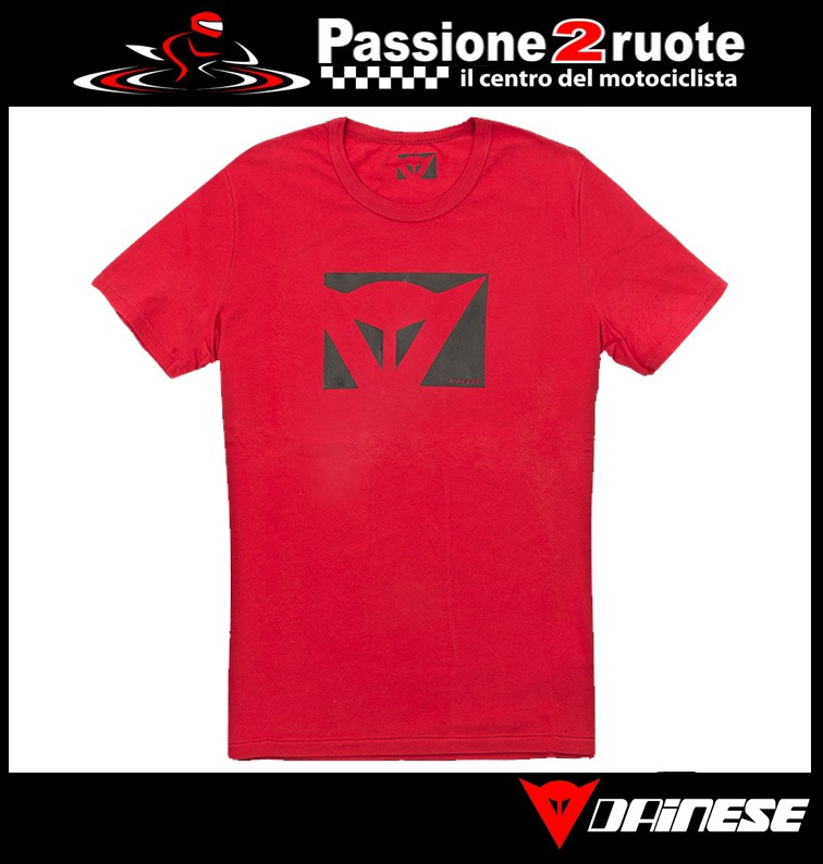 T-shirt Dainese Color New Rosso