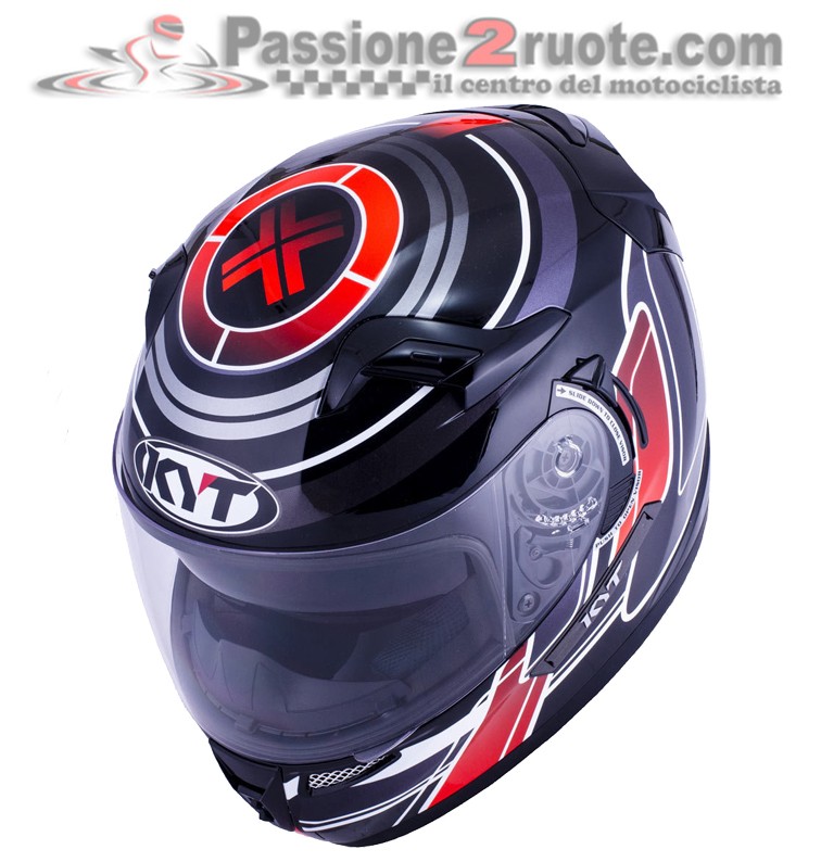 Casco integrale moto Kyt Venom Square helmet casque