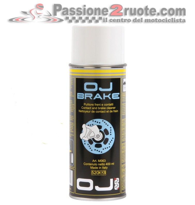  M063 - Oj Brake 400 ml spray per dischi freno preserva e protegge anche gli impianti elettrici, disossidante