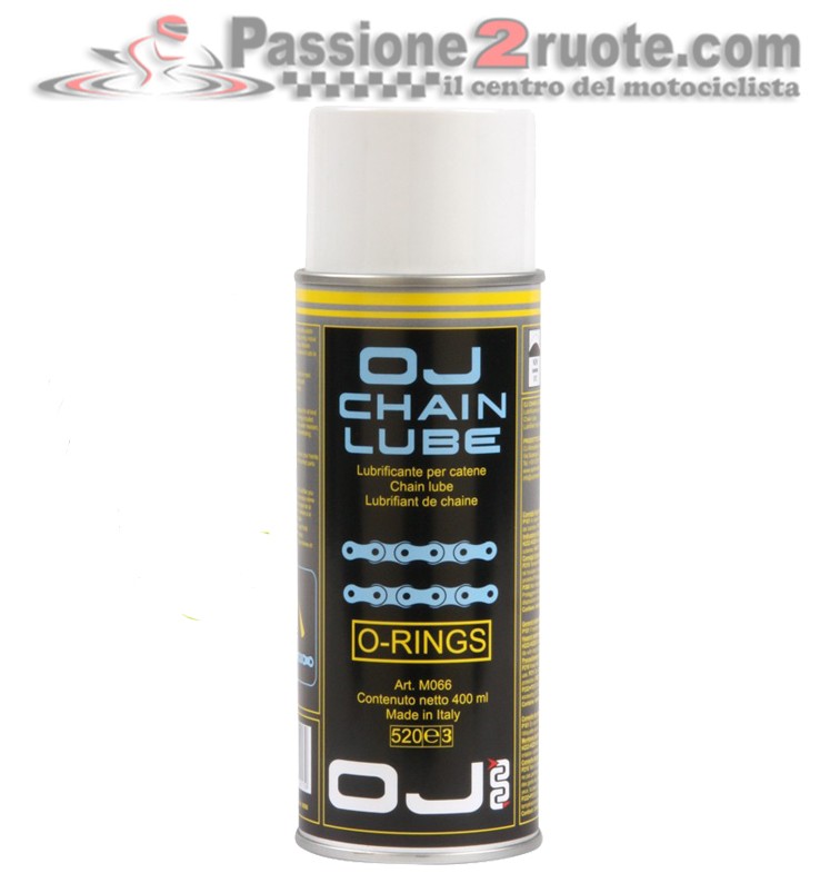 M066 Oj Chain Lube 400 ml spray per catene con o senza O-ring