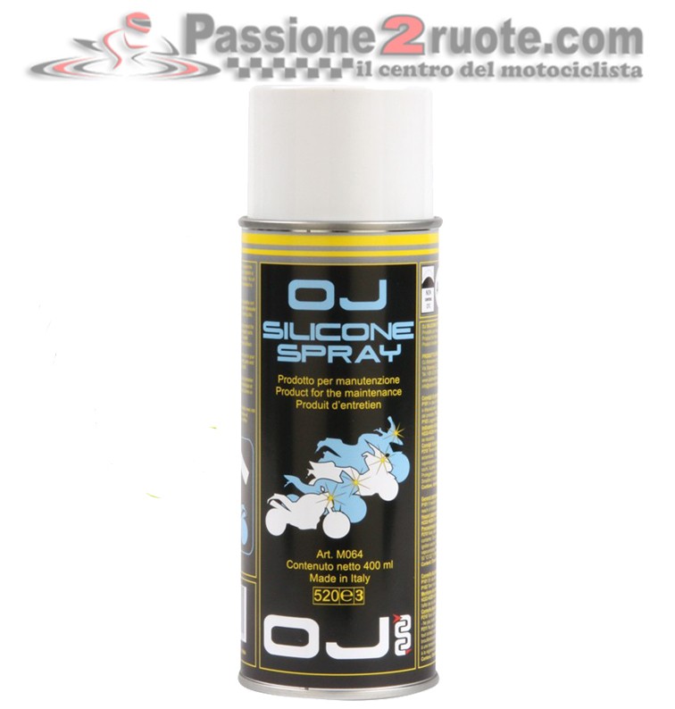 M064 Oj Silicone Spray 400 ml ideale per tutti i tipi di carrozzeria plastica e metallo con effetto antistatico