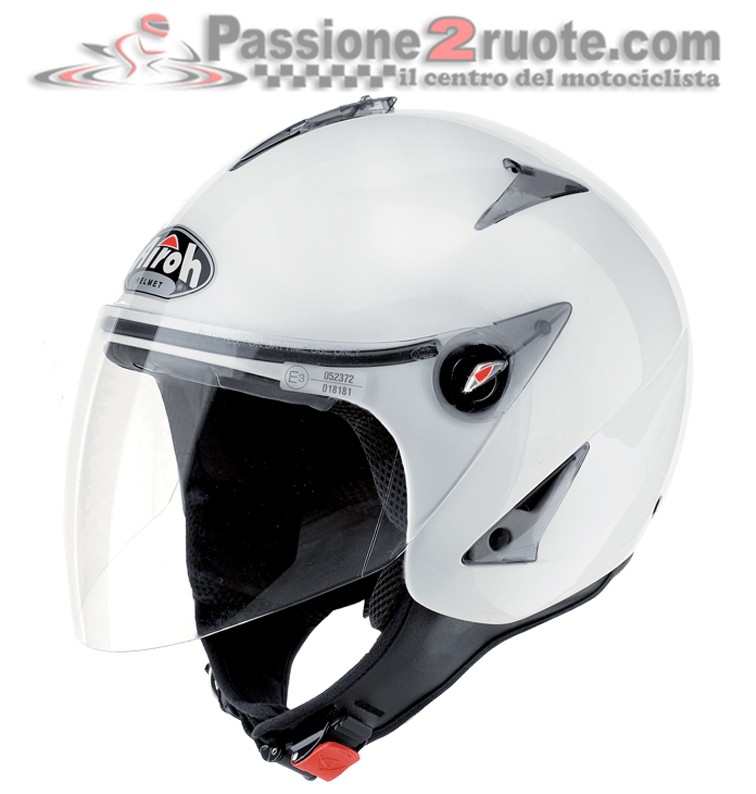 Casco Airoh Jt White Gloss