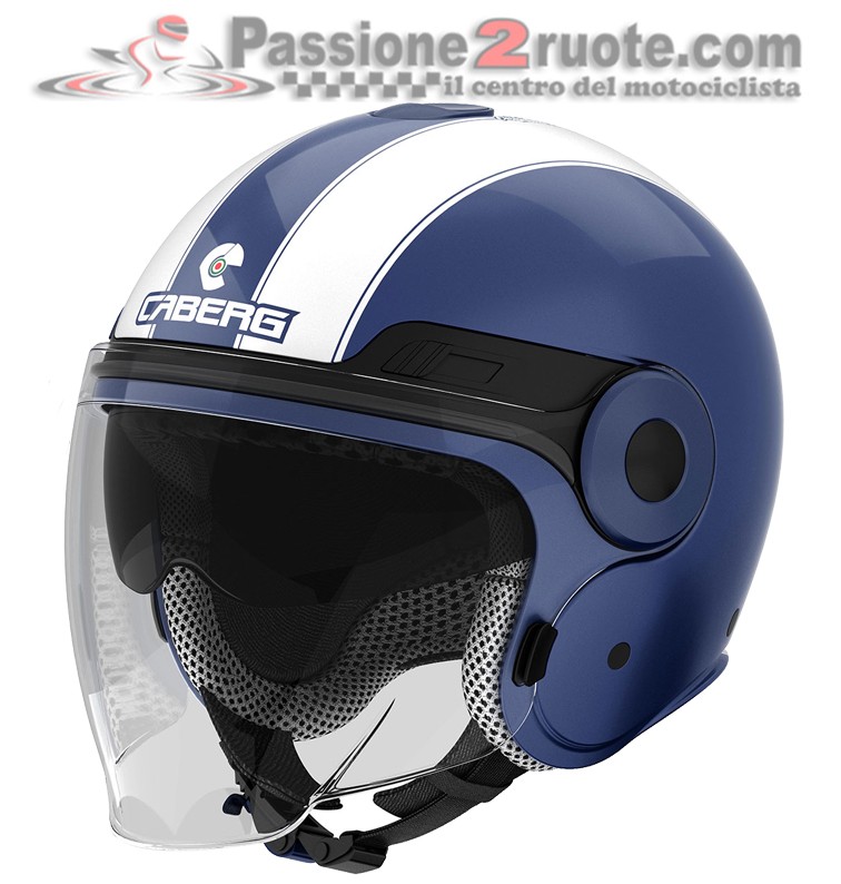 Casco Caberg Uptown Legend Midnight Blue White