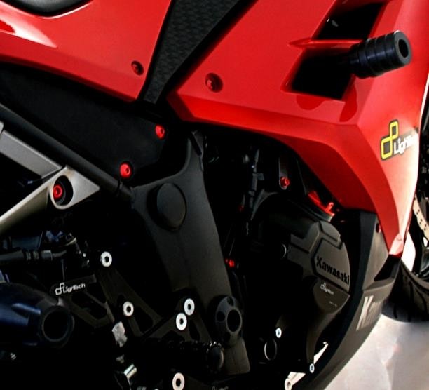 Protezione Carter Frizione Kawasaki Ninja 300 R (13-15) Lightech ECPKA003