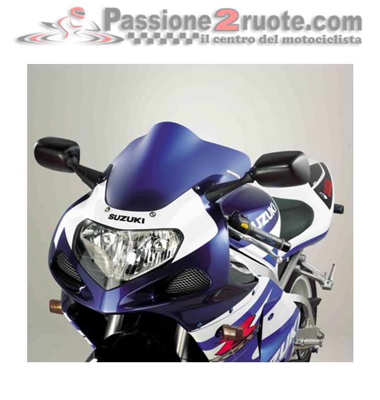 Cupolino doppia bolla Suzuki GSX-R 600 2001-03 GSX-R 750 2000-03 GSX-R 1000 2001-02 Fabbri Double Bubble S030 screen