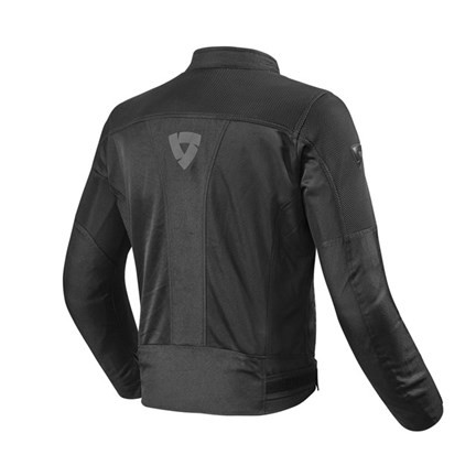 Giacca moto uomo traforata estiva Revit Vigor Man Nero black perforated summer jacket