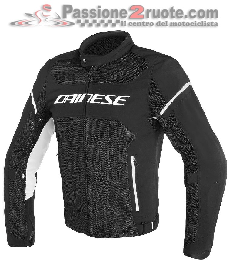 Giacca Dainese Air Frame D1 Tex Nero Nero Bianco