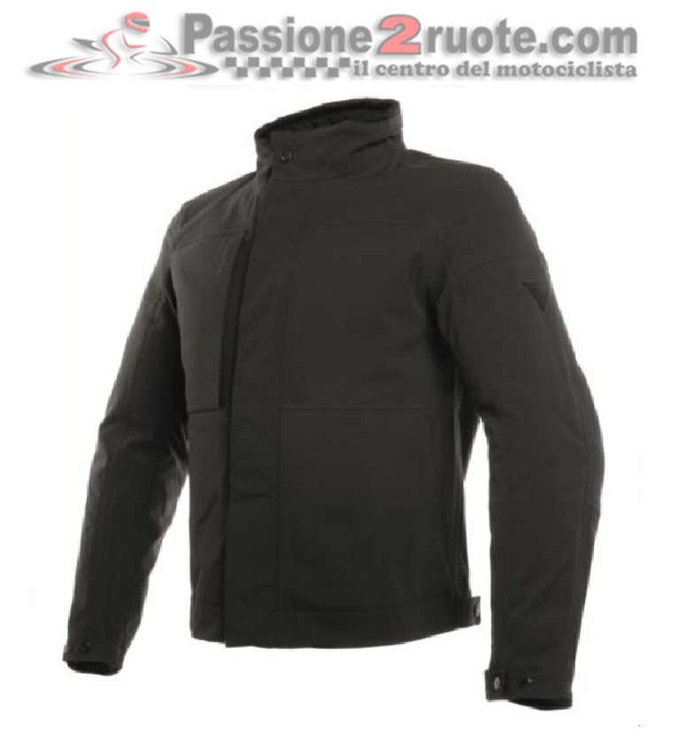 Giacca moto scooter city touring impermeabile Dainese Urban D-dry nero black waterproof jacket