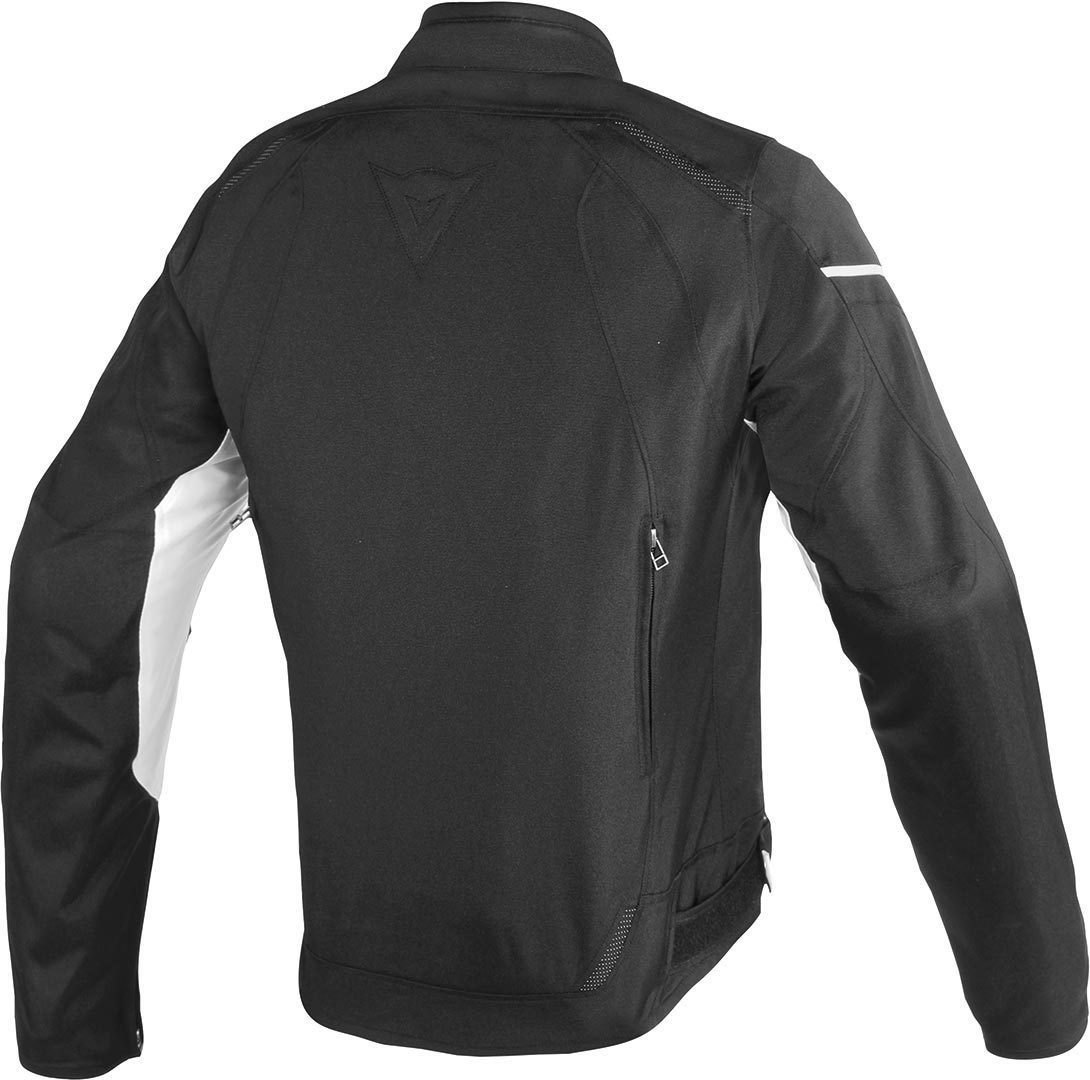 Giacca moto Dainese D-frame Tex nero bianco black white man jacket