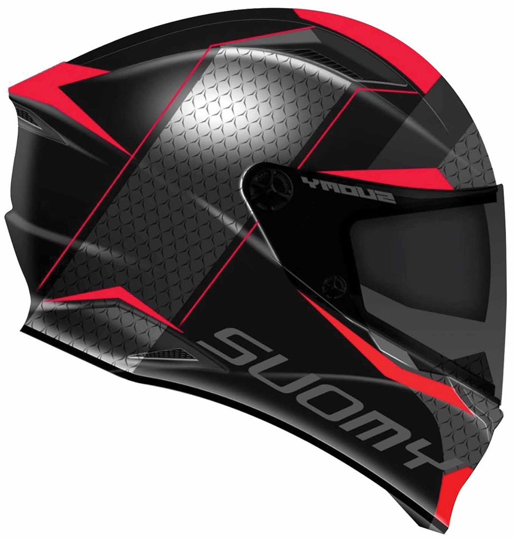 Casco Suomy Speedstar Rap red