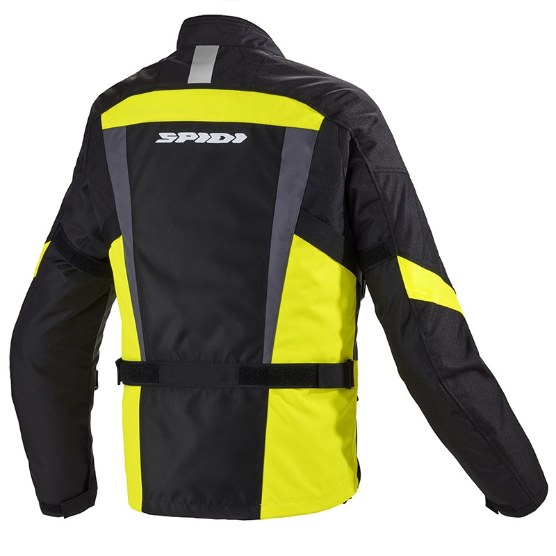 Giacca moto invernale Spidi Traveler 2 black yellow jacket