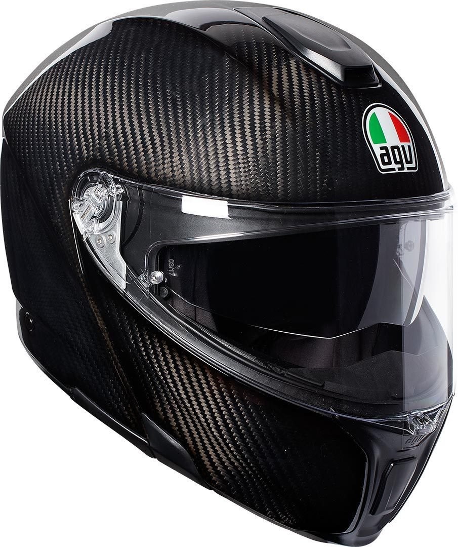 Casco modulare Agv Sportmodular Glossy Carbon