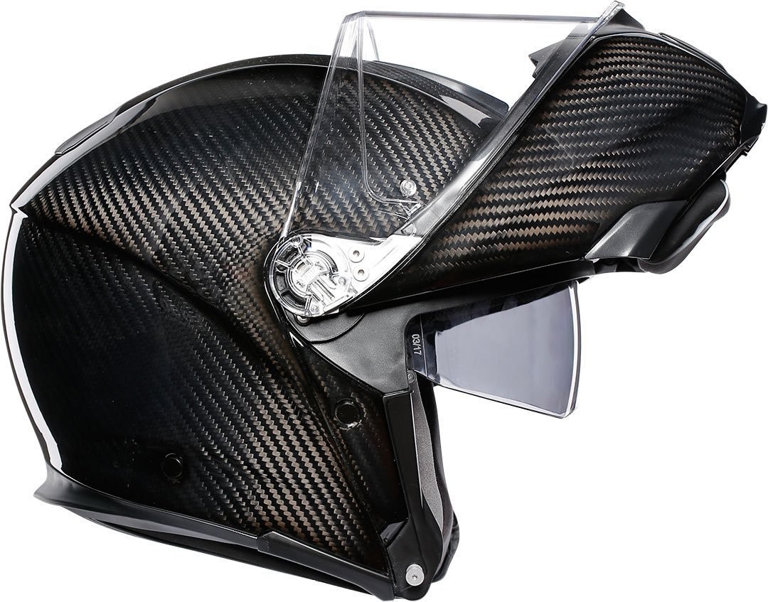 Casco modulare carbonio Agv Sport Modular Glossy Carbon flip up helmet