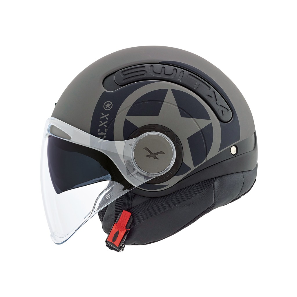 Casco jet moto scooter Nexx Sx10 Hero Concrete Mt helmet casque
