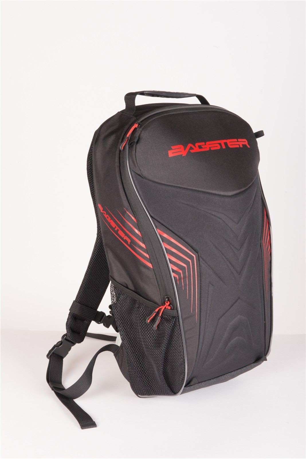 Zaino 20 litri Bagster Rac R black red XSD181 Backpack