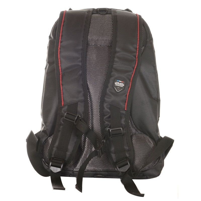 Zaino 16 litri Bagster Venom nero rosso black red XSD161 Backpack