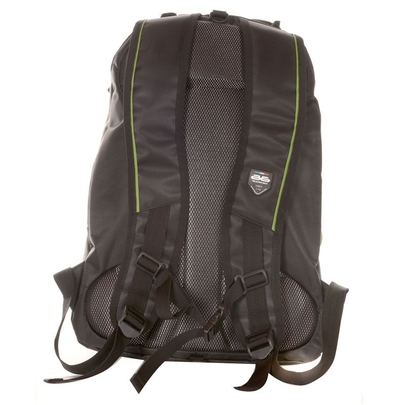 Zaino 16 litri Bagster Venom nero verde black green XSD169 Backpack