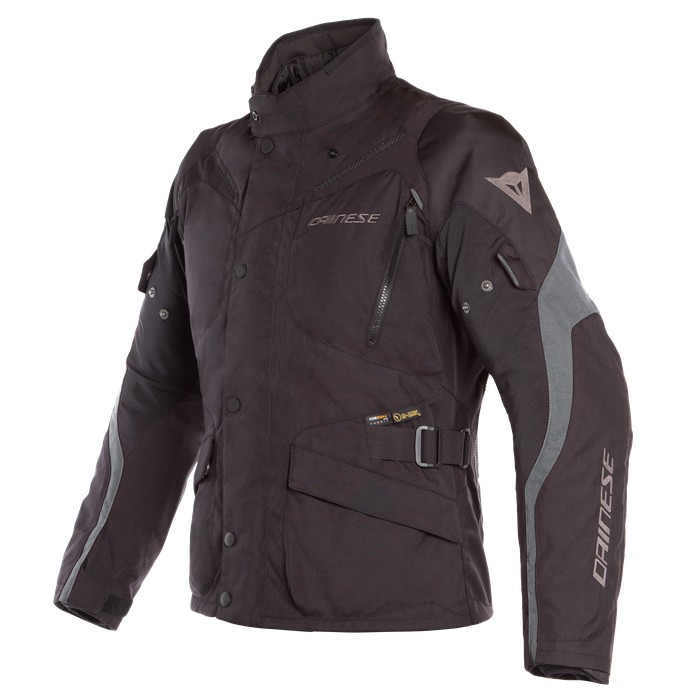 Giacca moto touring 4 stagioni Dainese Tempest 2 D-dry nero black Y21 jacket